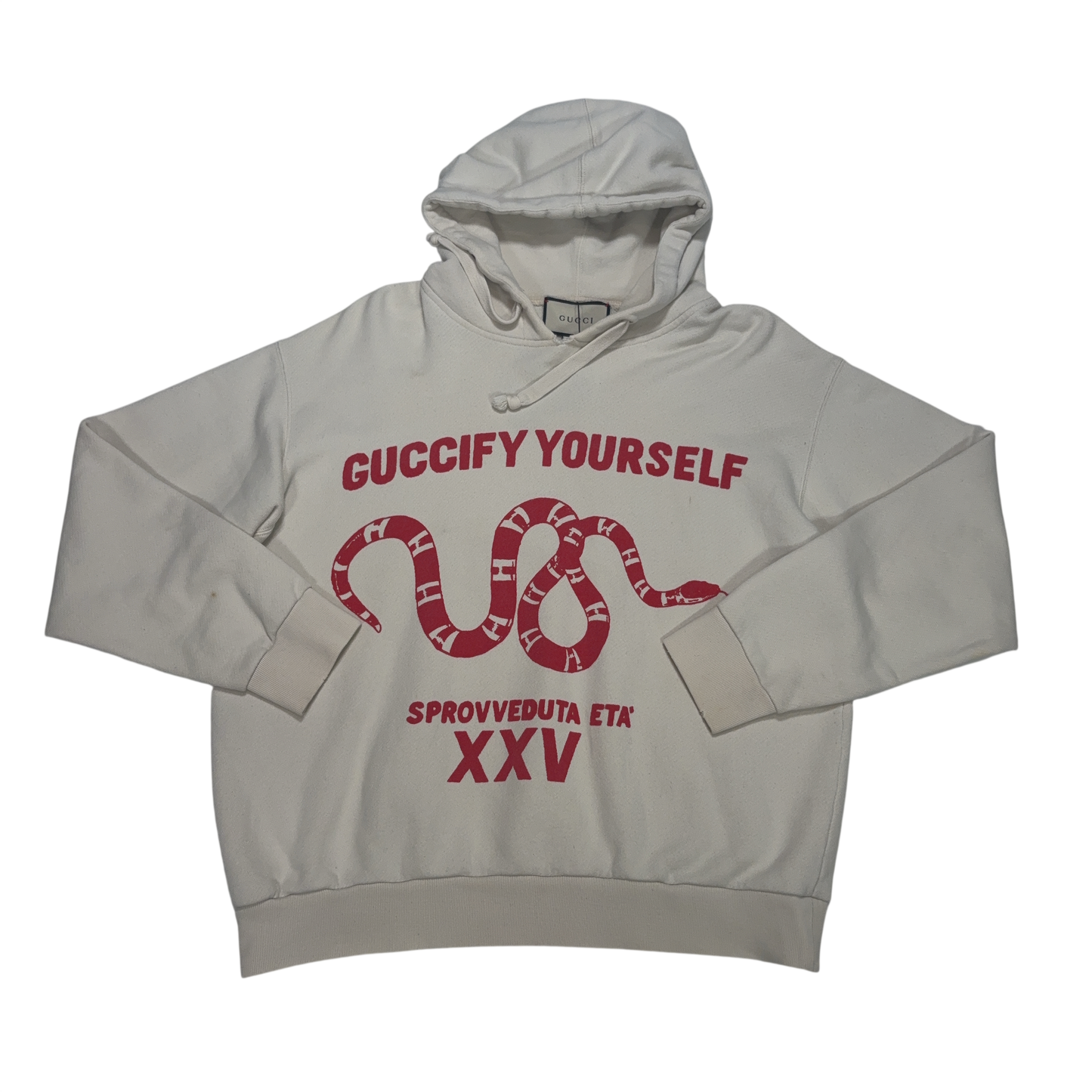 Gucci Snake White Hoodie