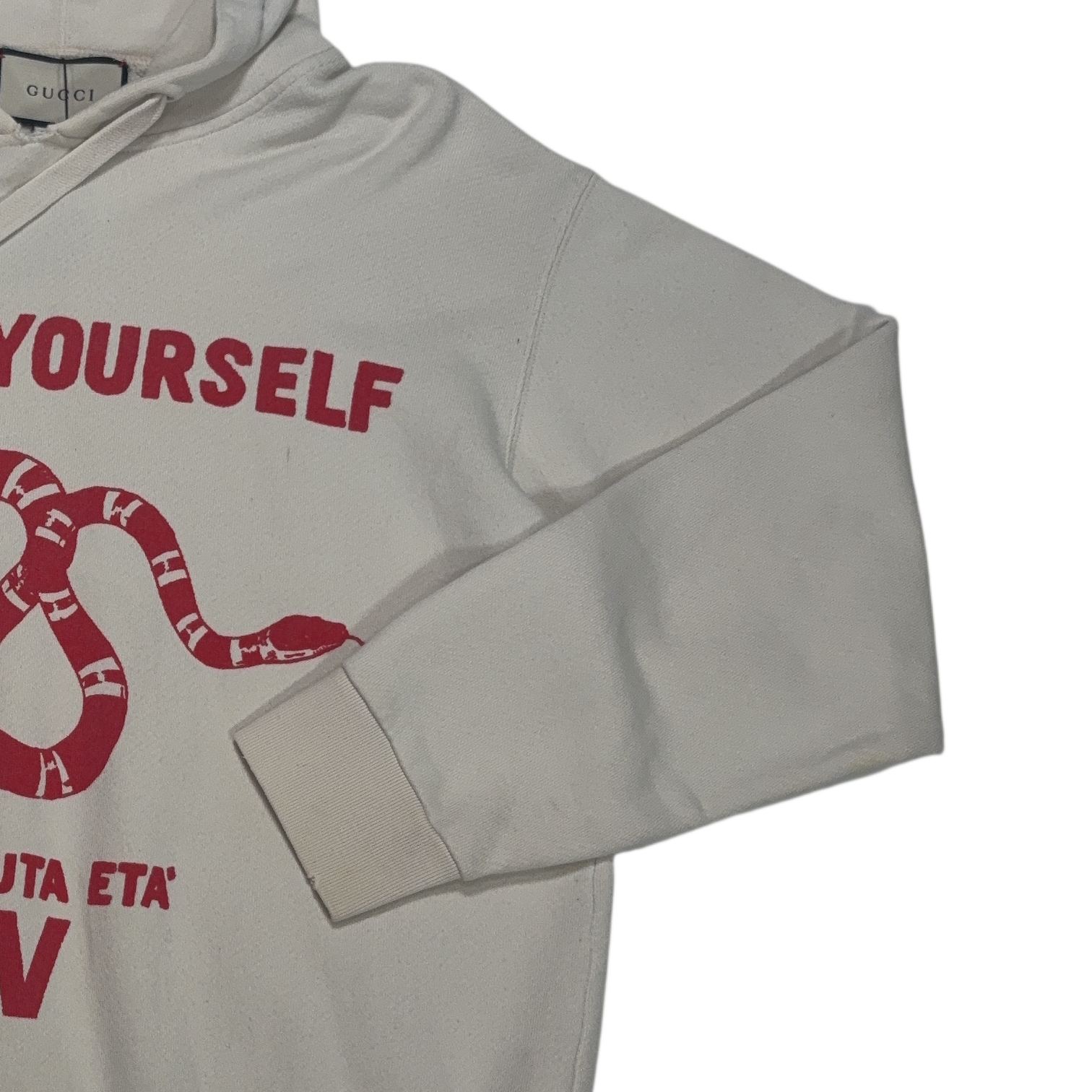 Gucci Snake White Hoodie