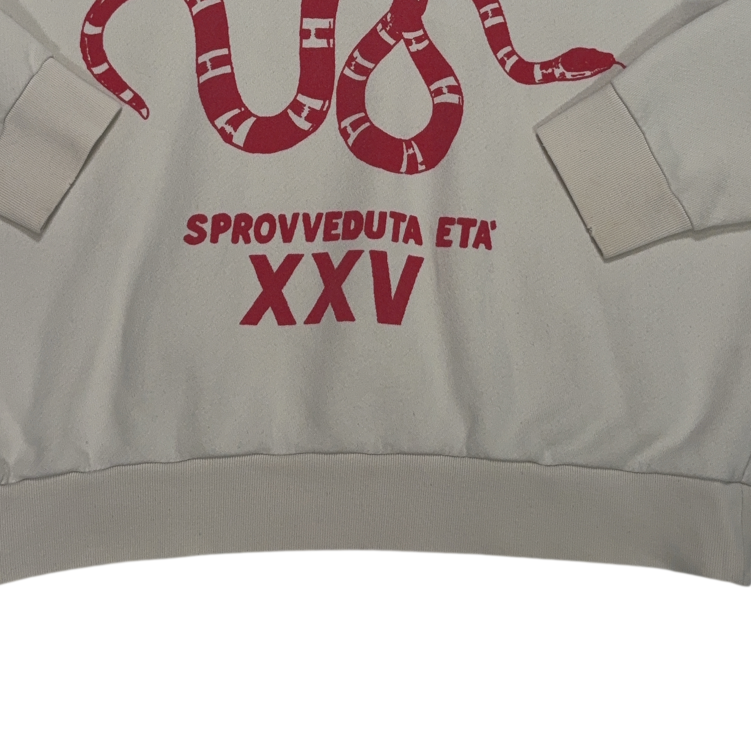 Gucci Snake White Hoodie