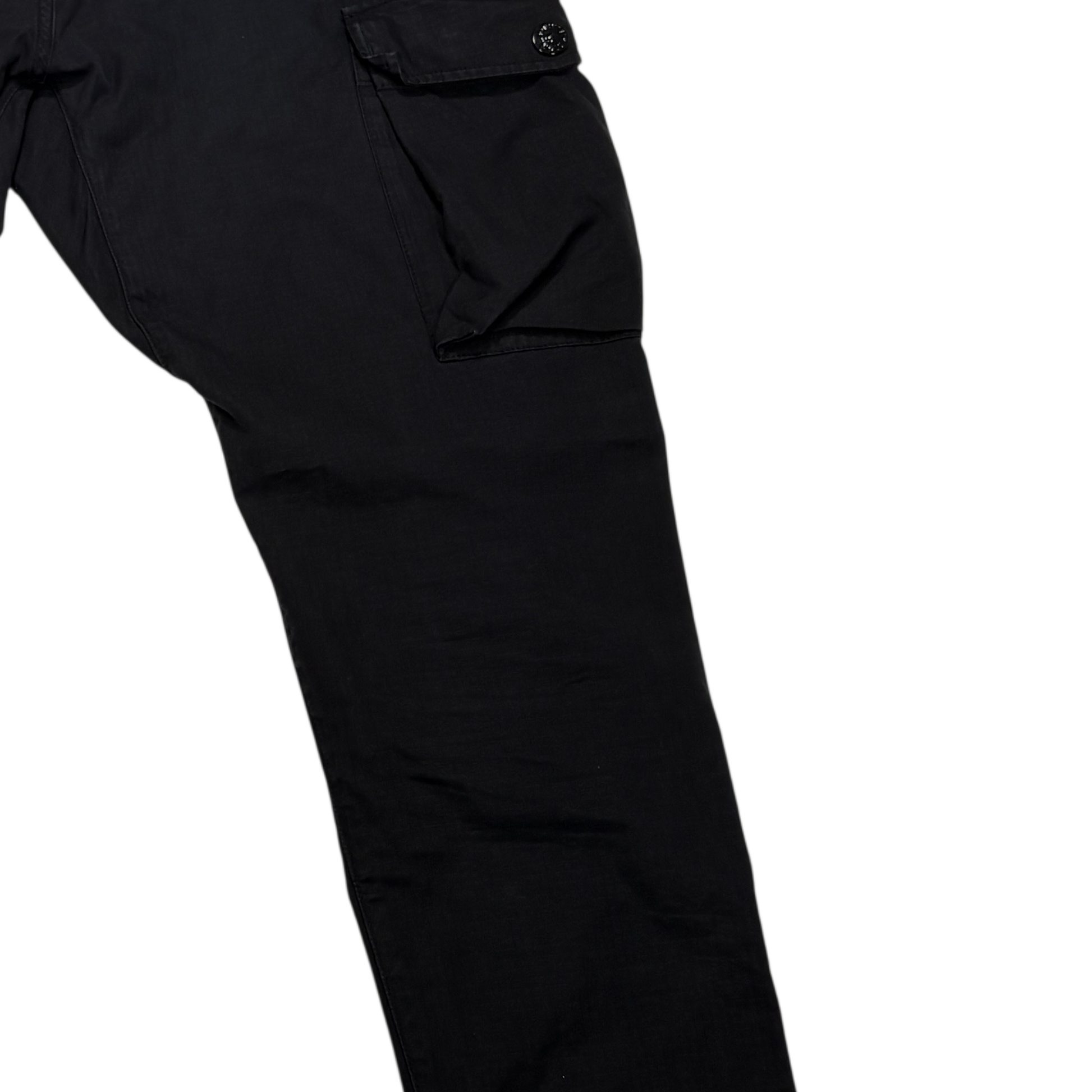 Stone Island Black Cargos