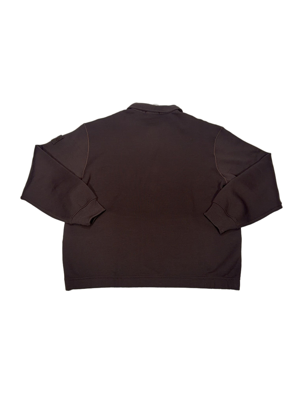 Stone Island Brown Ghost Full-Zip Stand-Collar Jacket – Brown