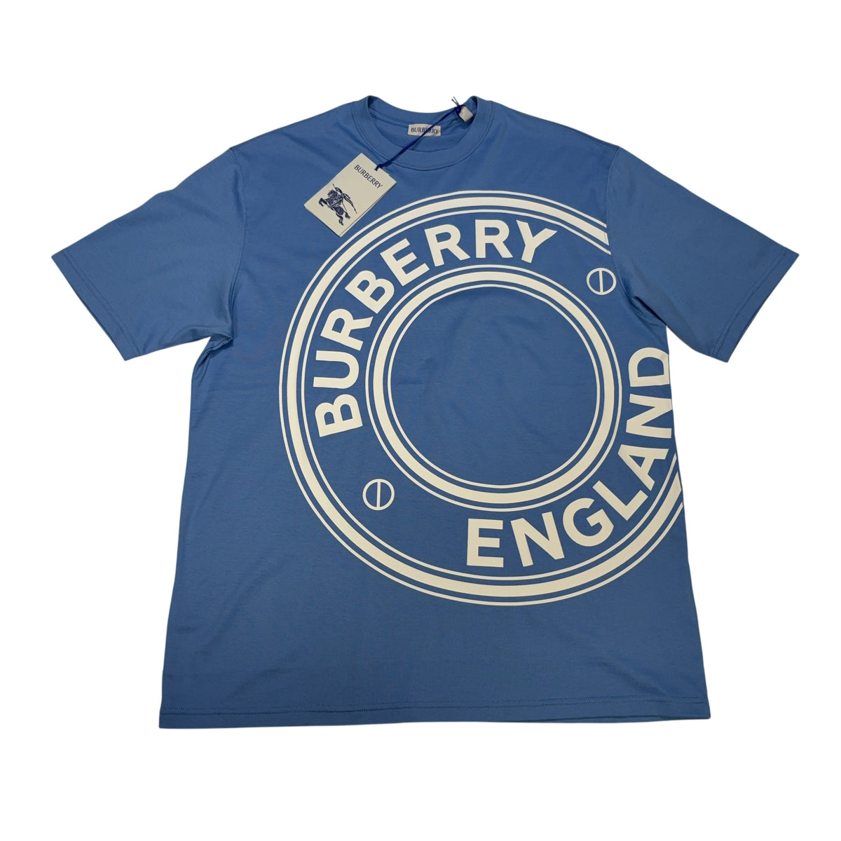 Burberry Front Graphic Blue T-shirt