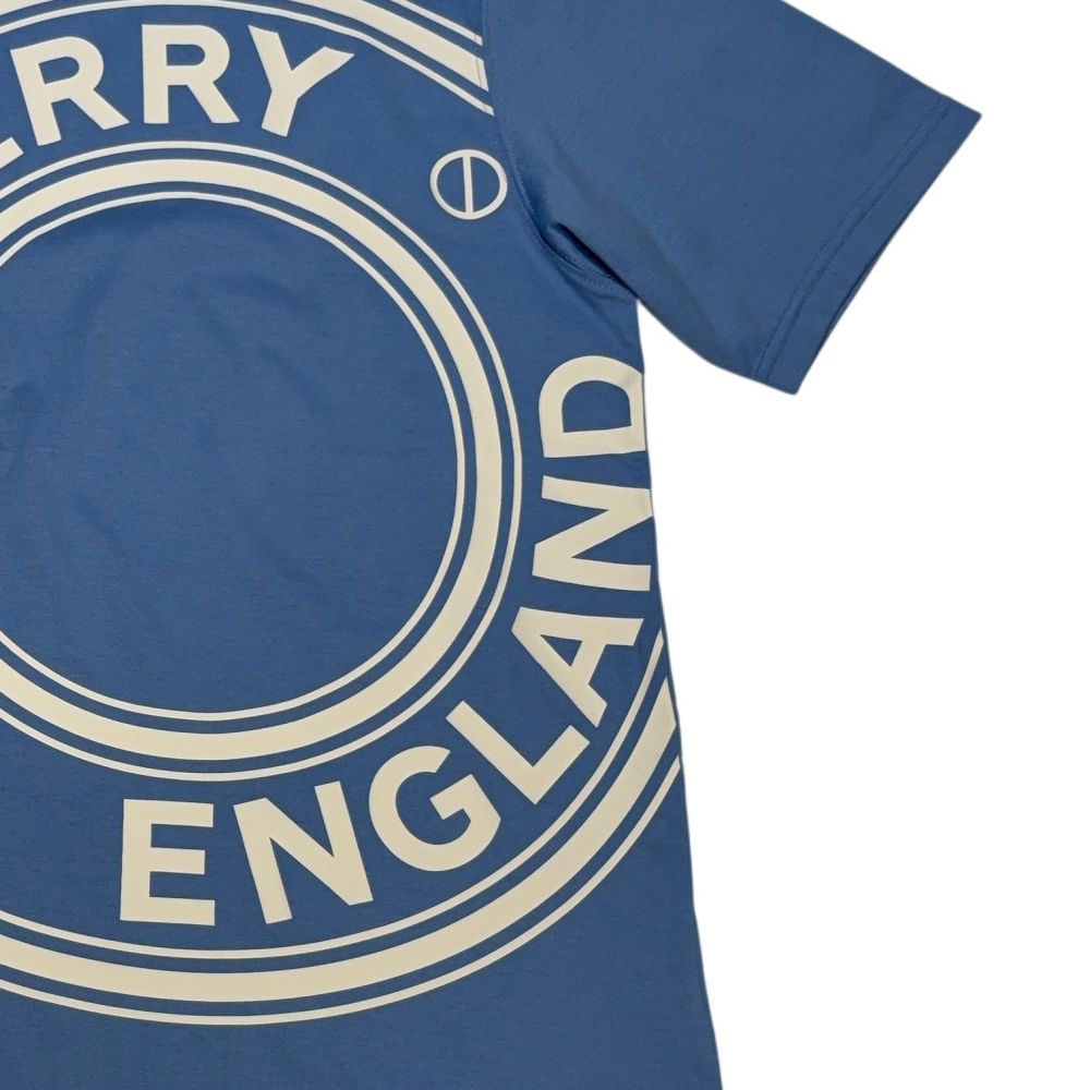 Burberry Front Graphic Blue T-shirt