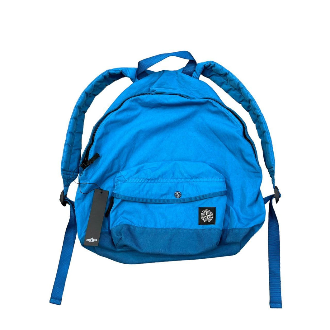 Stone Island Light Blue Backpack