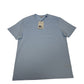 Burberry Embroidered Logo Blue T-shirt