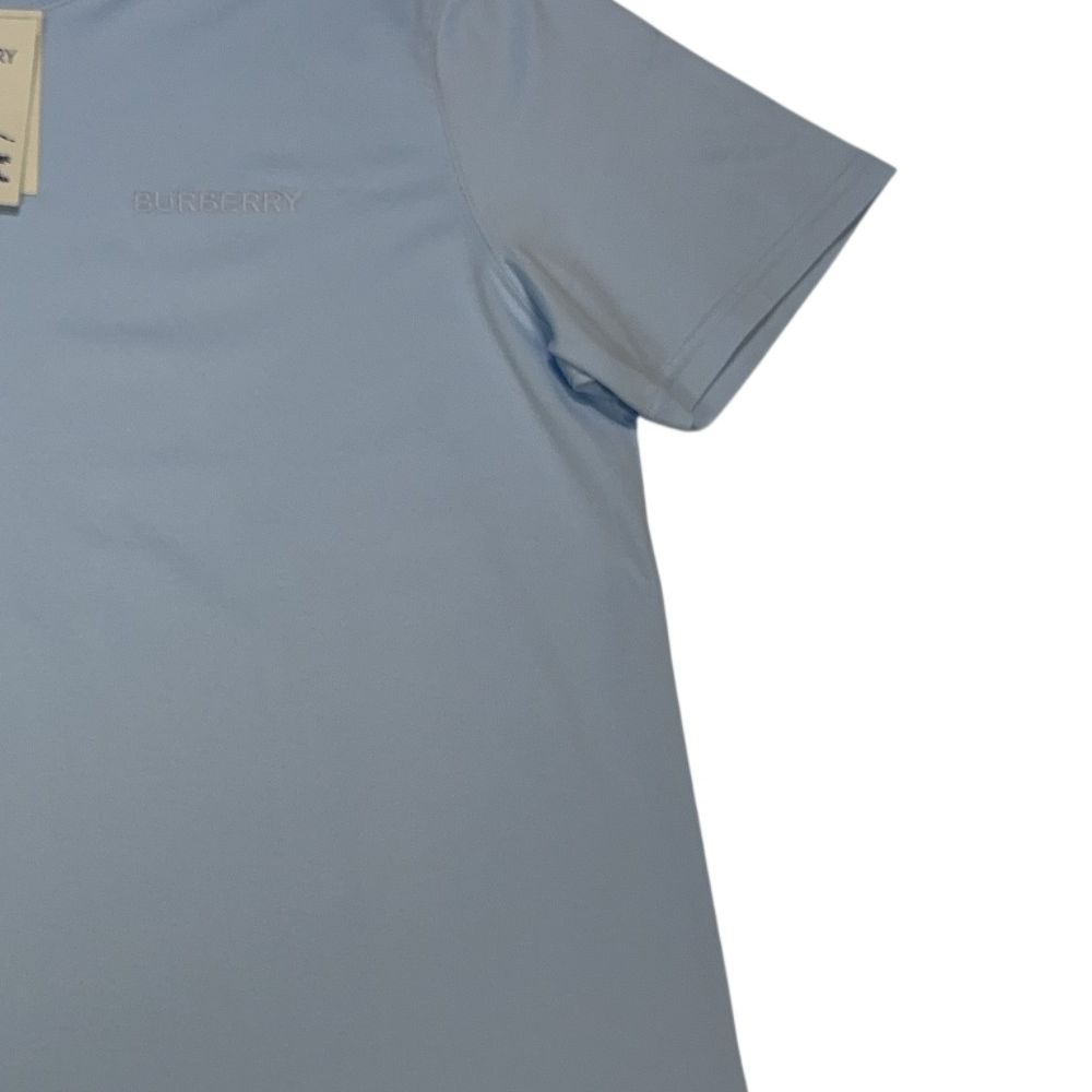 Burberry Embroidered Logo Blue T-shirt