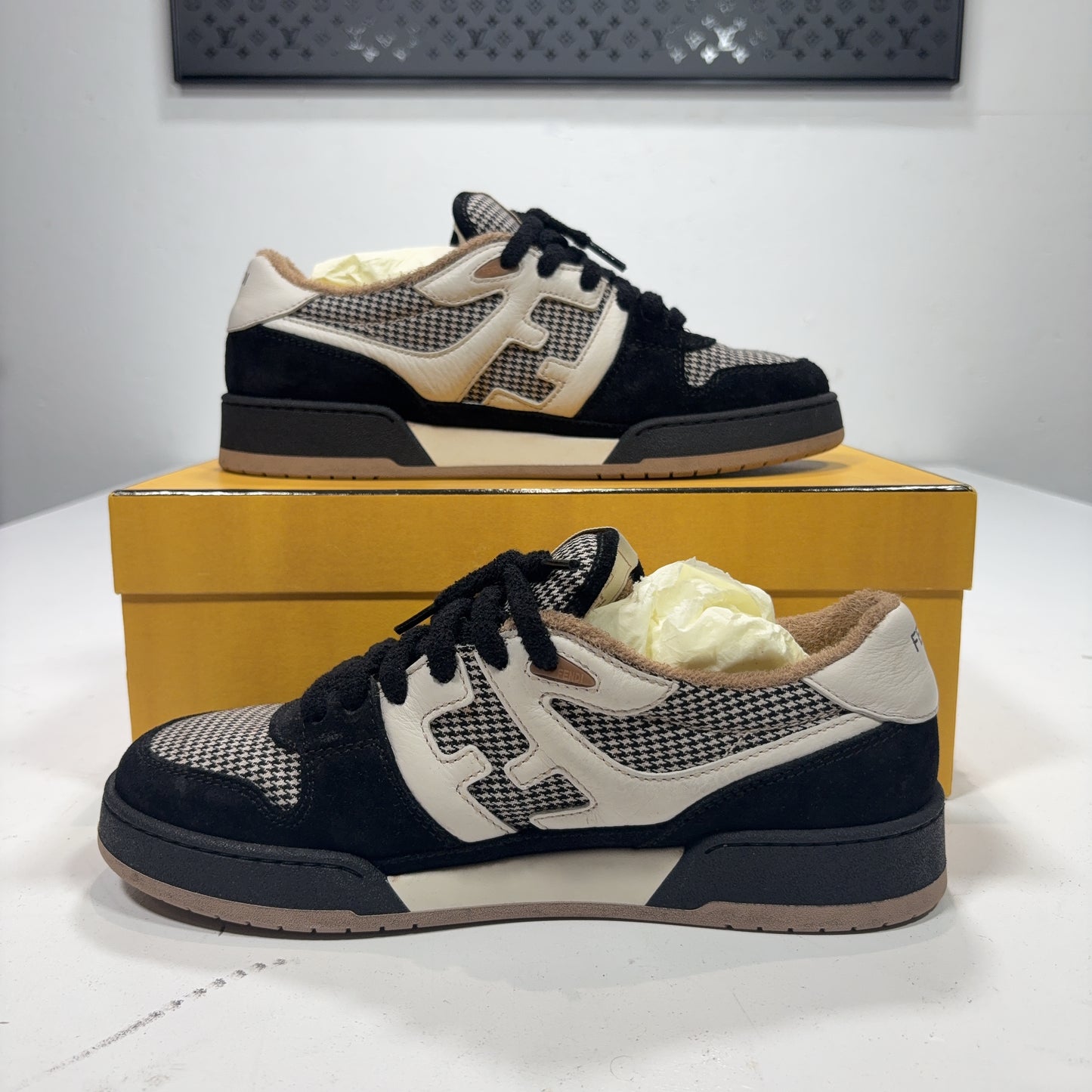 Fendi Skate Black Trainers