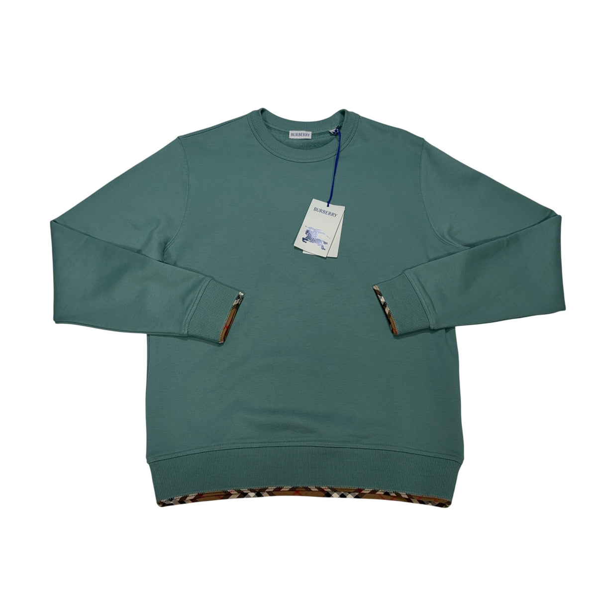 Burberry Checkered Green Jumpers
