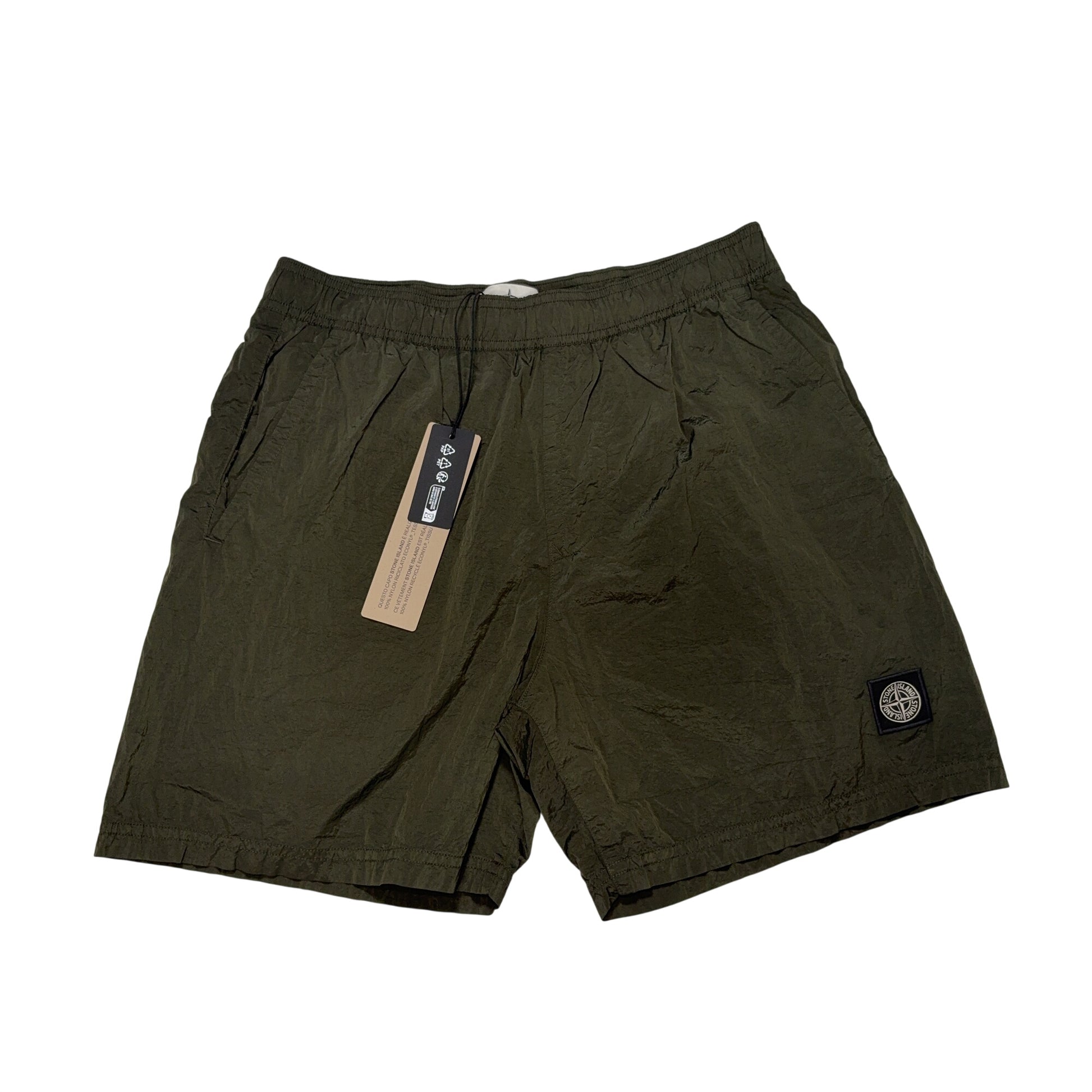 Stone Island Nyon Swim Green Shorts