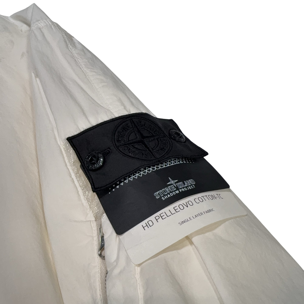 Stone Island Shadow Project White Jacket