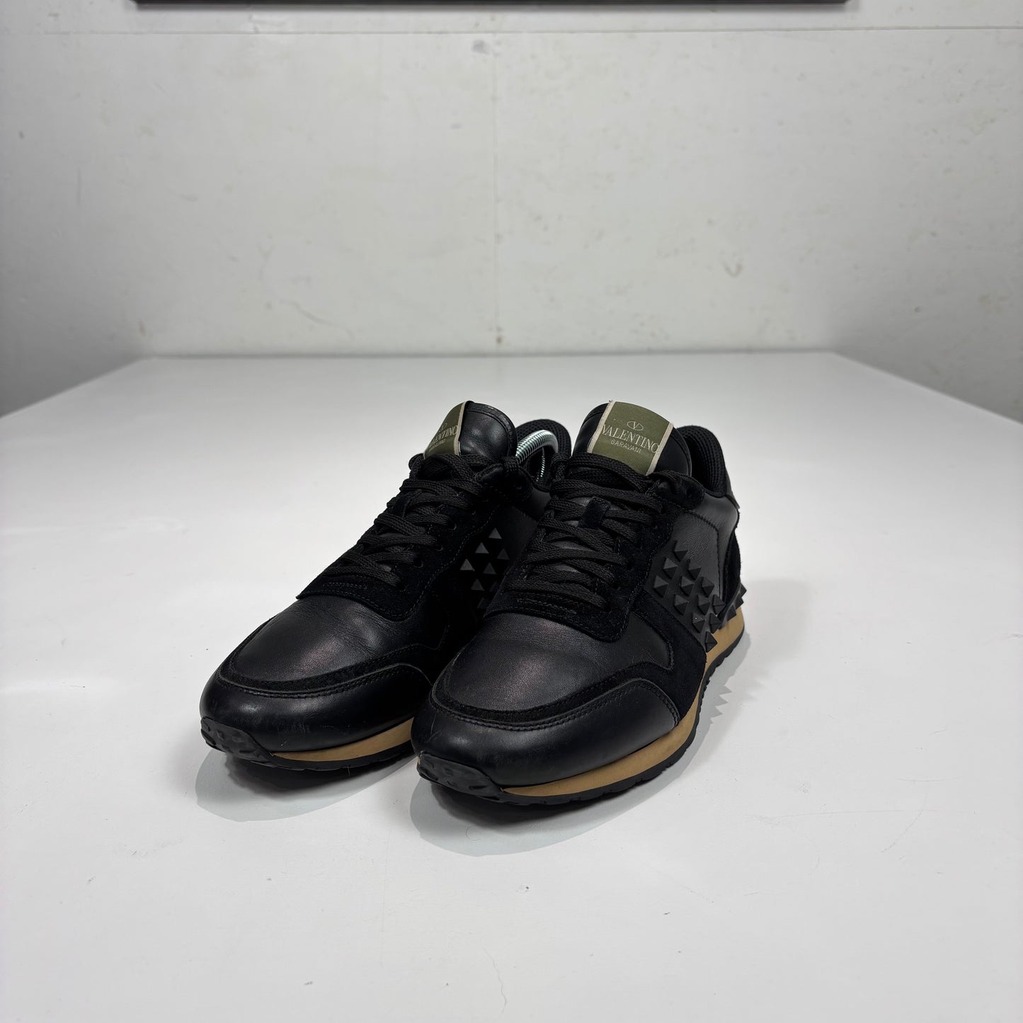 Valentino Black Spiked Men’s Trainers