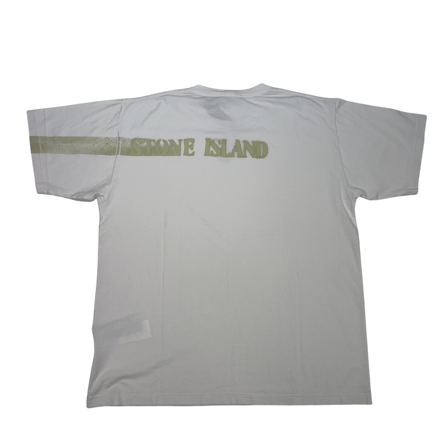 Stone Island Back Logo White T-shirt