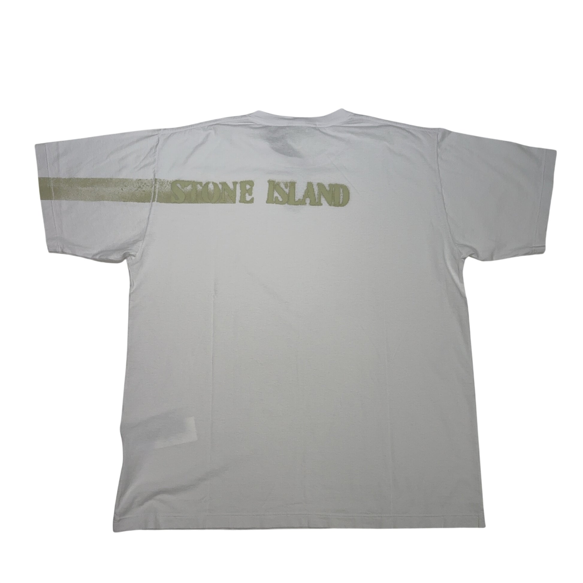 Stone Island Back Logo White T-shirt