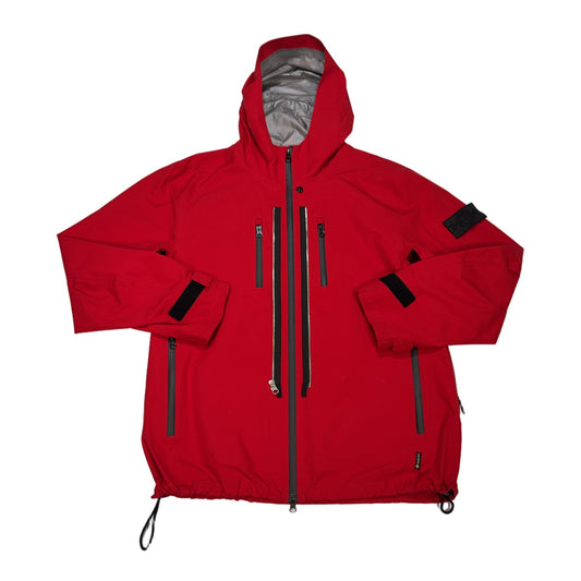 Stone Island Gore-Tex Paclite Shadow Red Jacket
