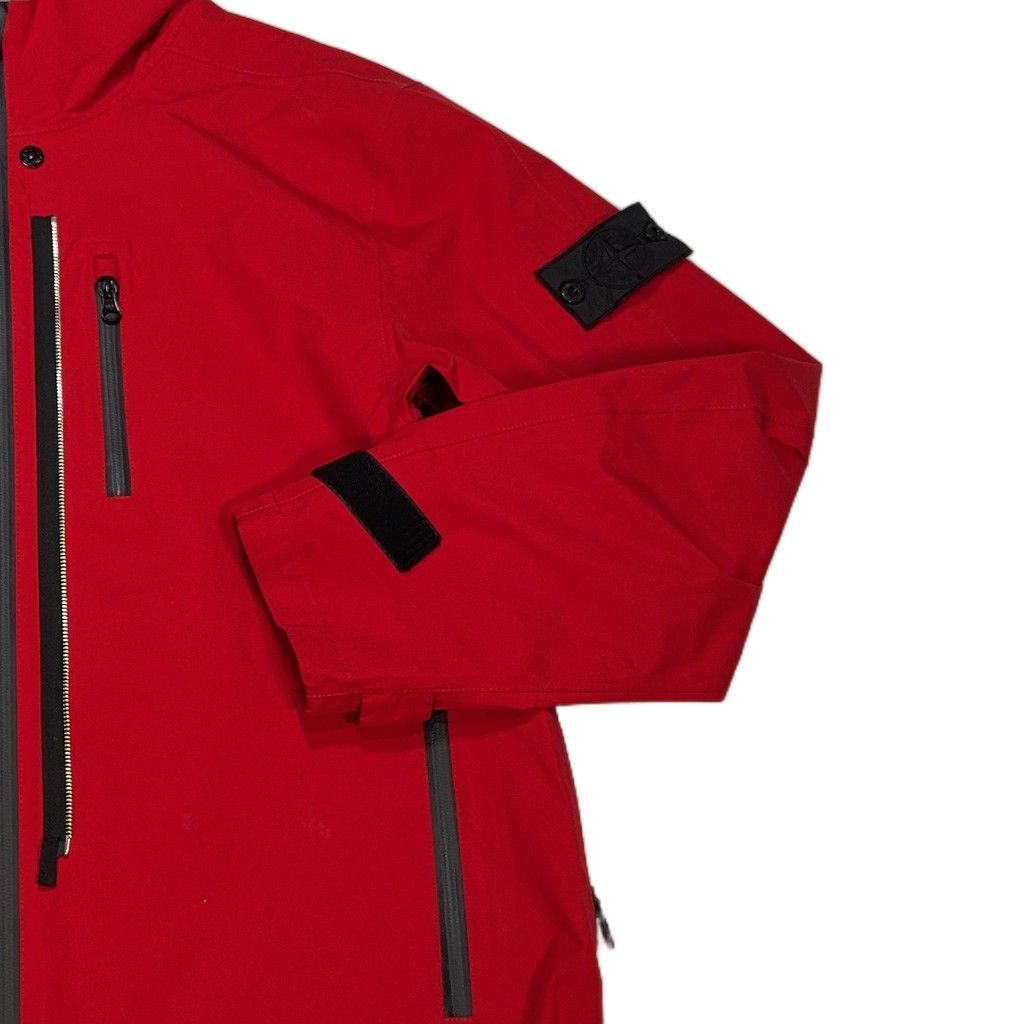 Stone Island Gore-Tex Paclite Shadow Red Jacket