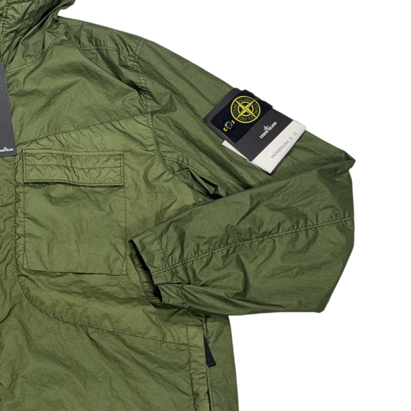 Stone Island Membrana 3L - TC Green Jacket