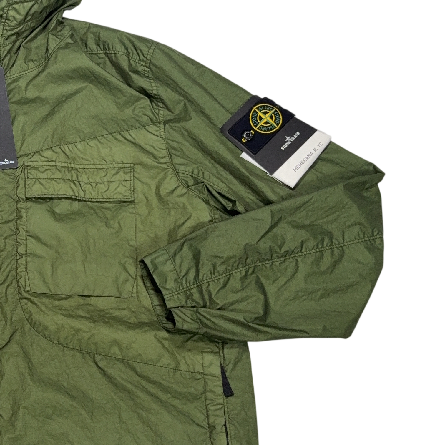 Stone Island Membrana 3L - TC Green Jacket