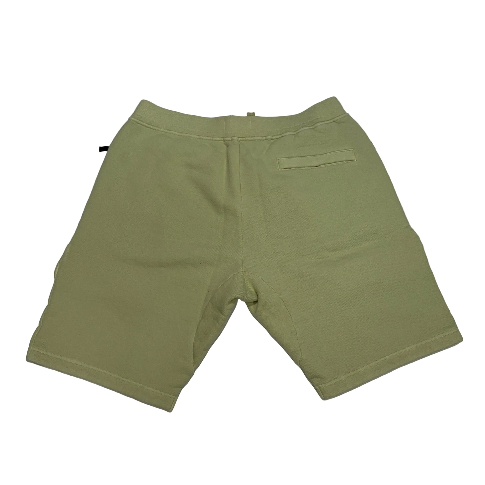 Stone Island Embroidered Logo Green Shorts