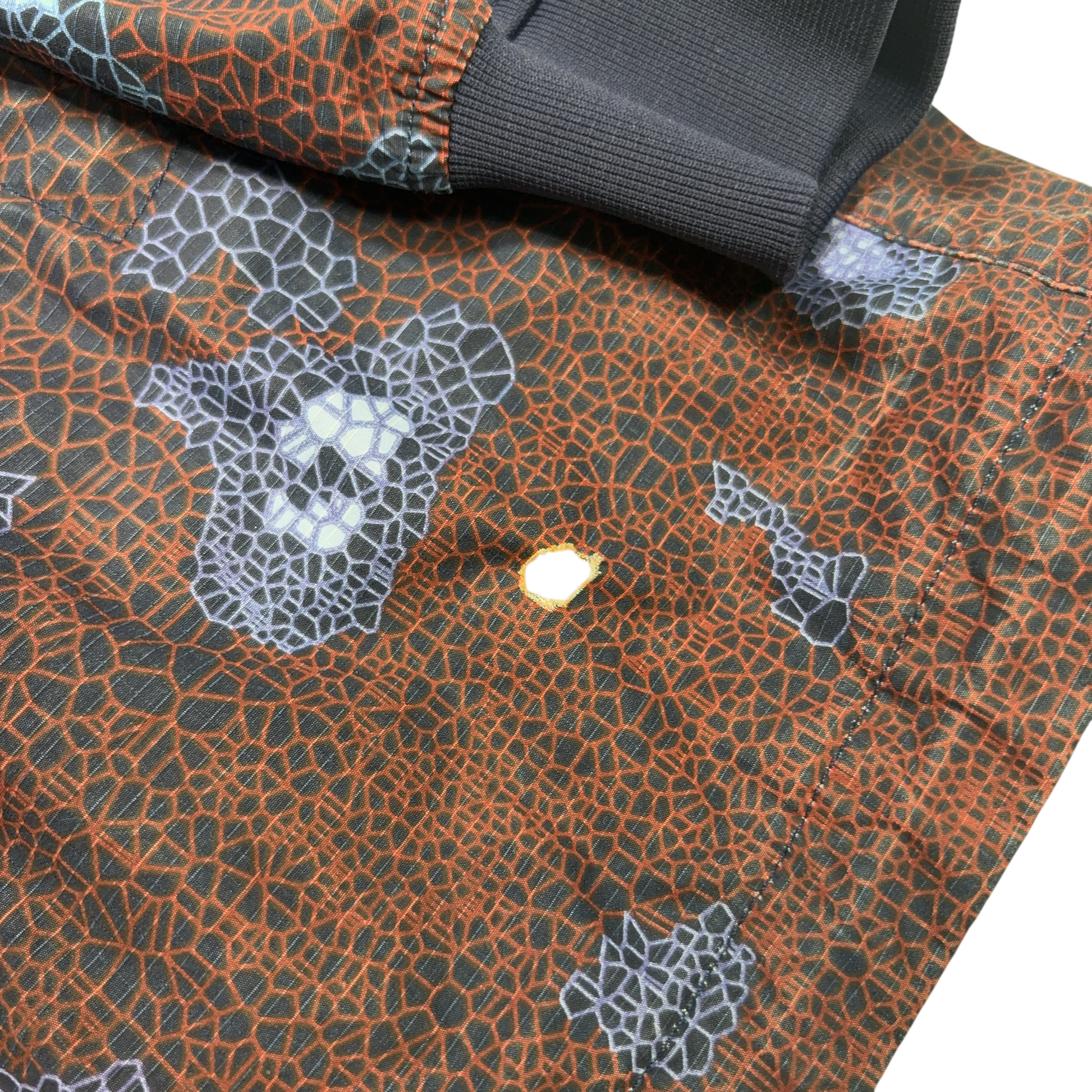 Stone Island Printed Heat Reactive Thermosensitive Fabric Navy Jacket