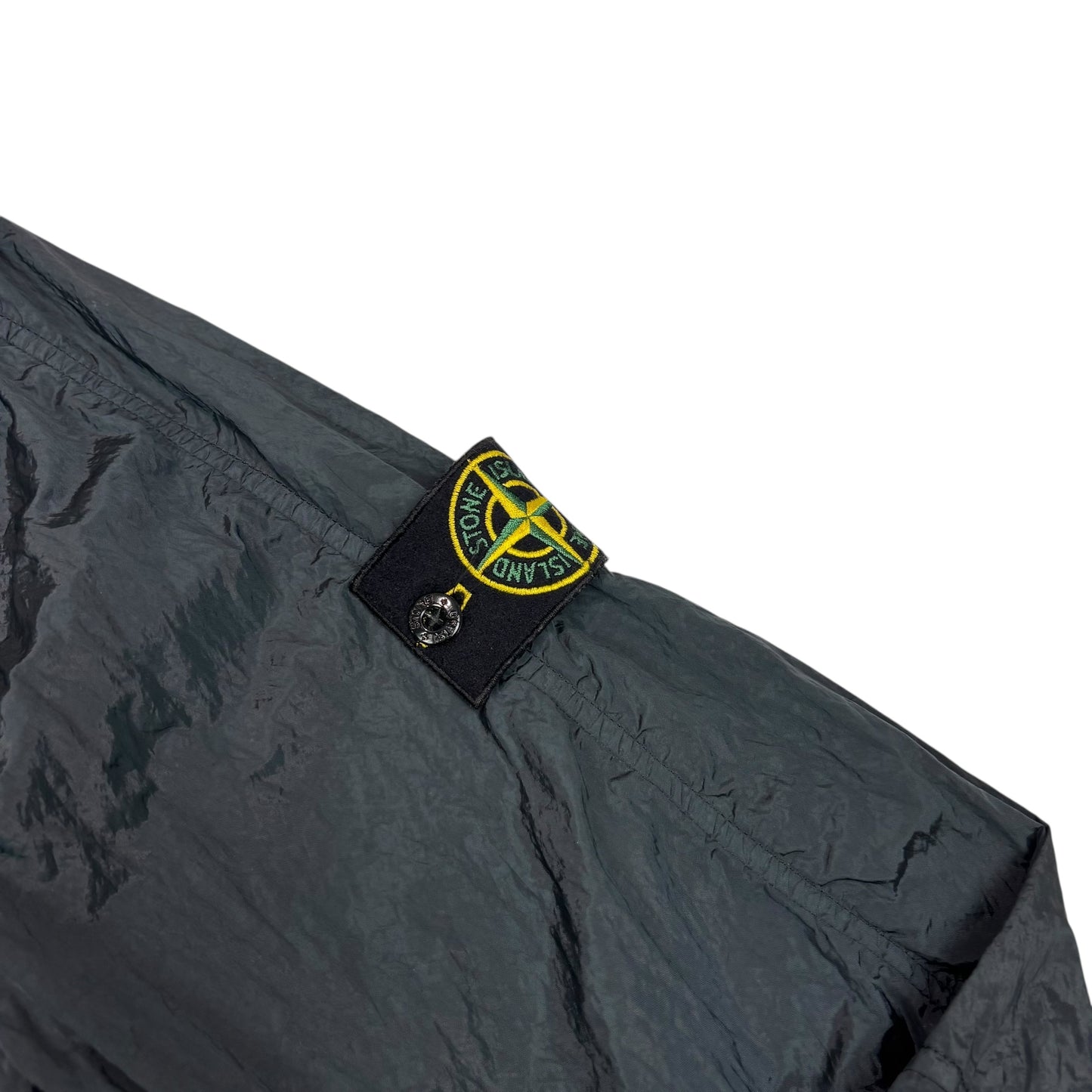 Stone Island Navy Blue Nylon Metal Watro Overshirt Jacket