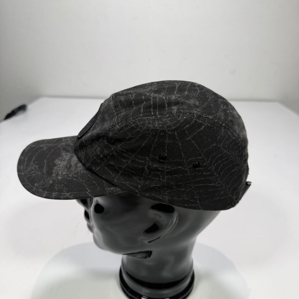 Stone Island X Supreme Spider Webb 5 Panel Cap Green Accessories