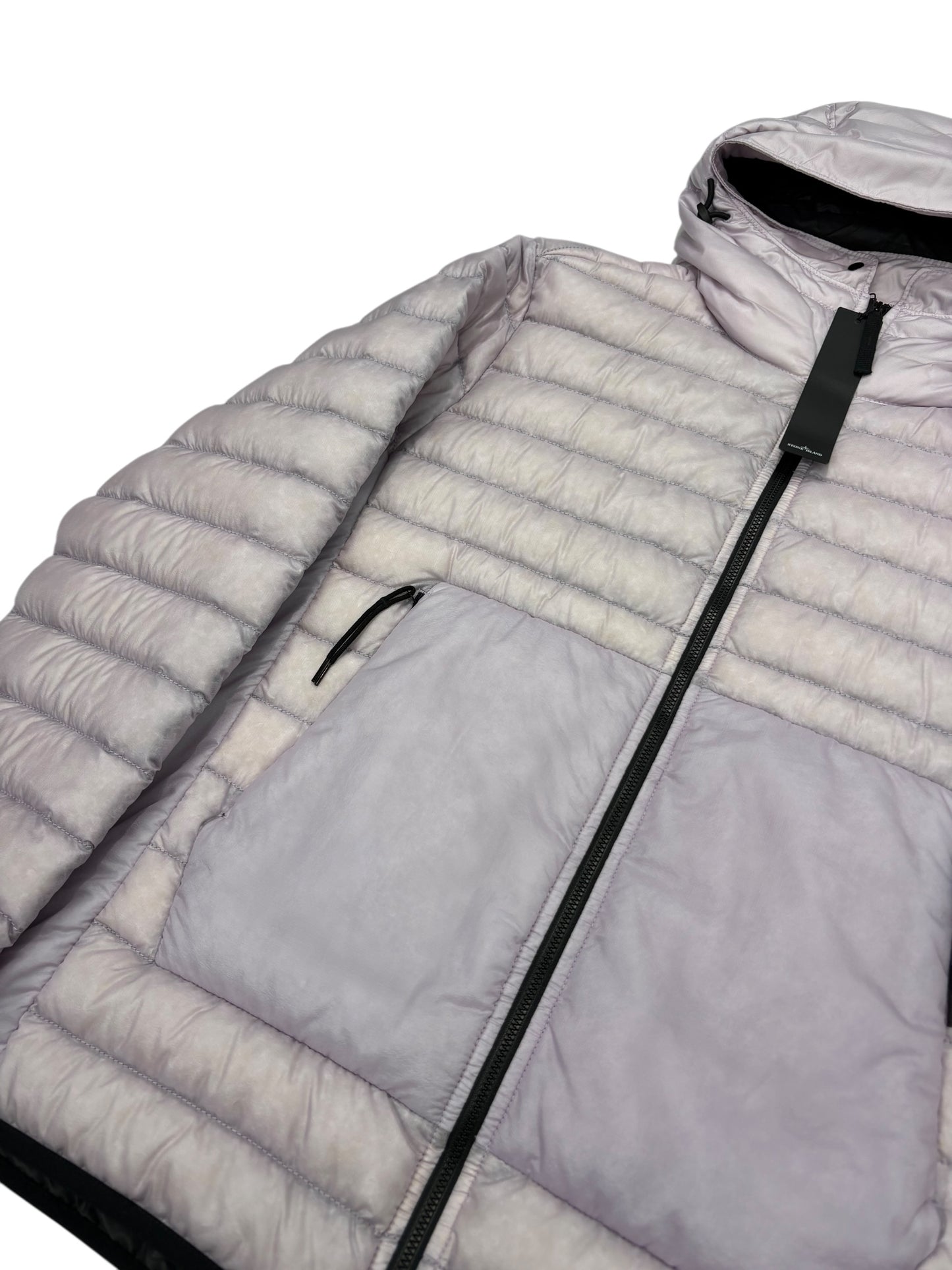 Stone Island Lavender Bio-Based Ripstop Nylon Down