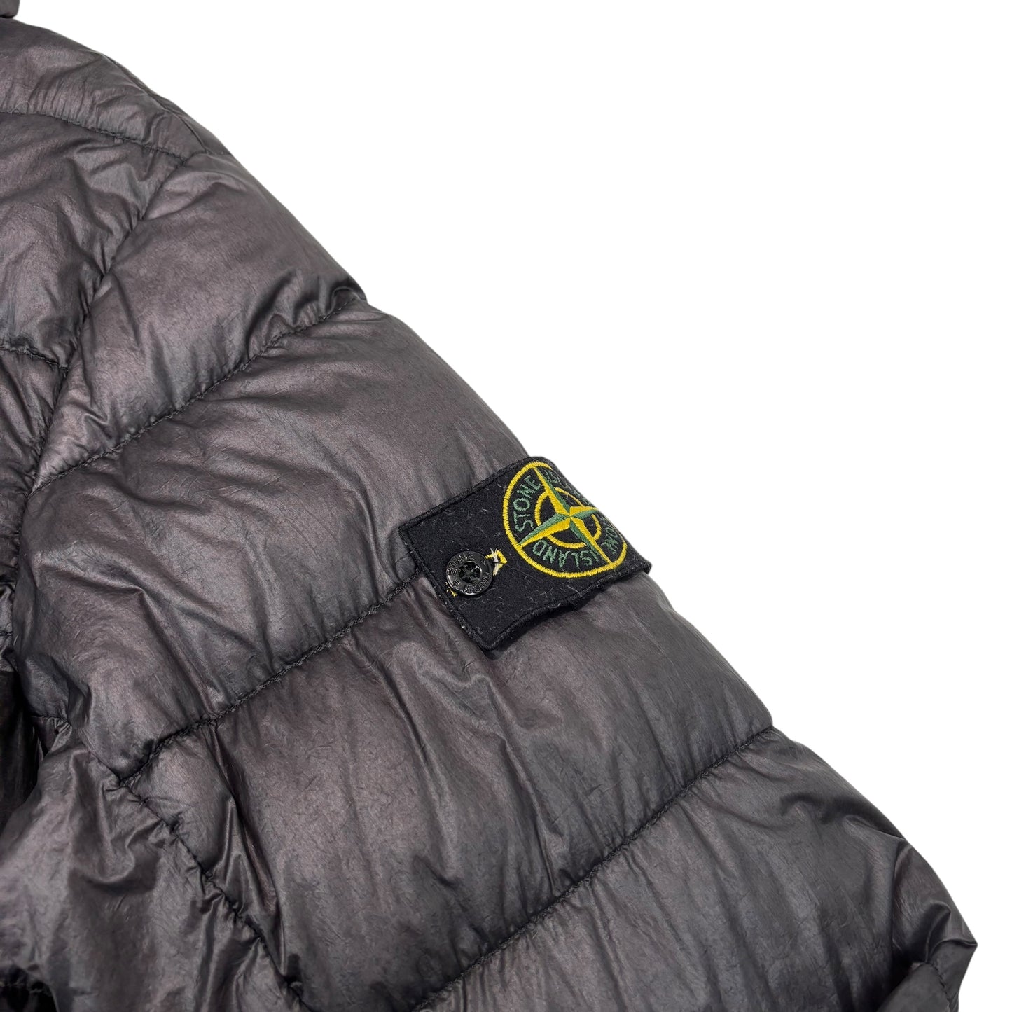 Stone Island Slate Grey Garment Dyed Down_26 GR X SQM_N Jacket