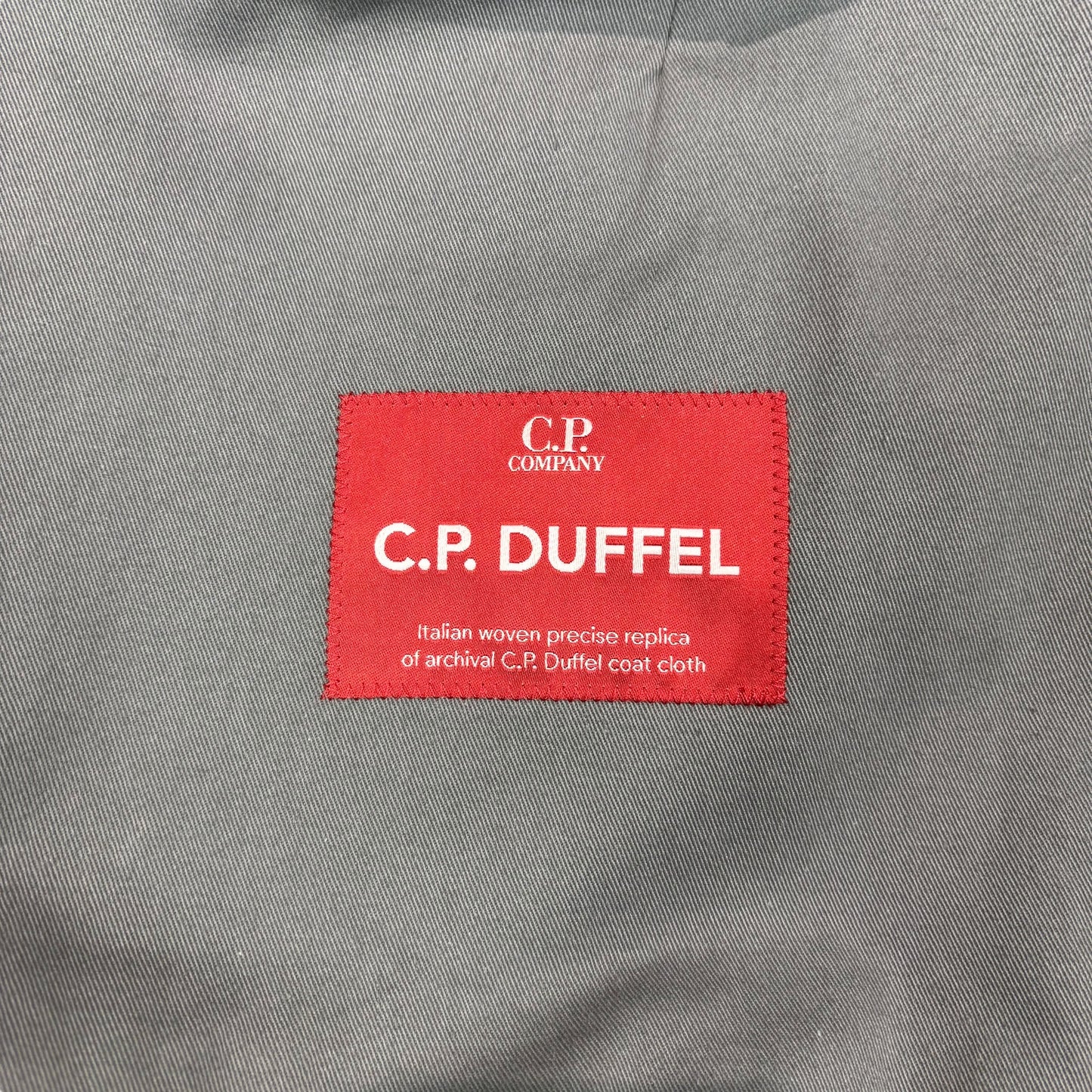 CP Company Black c.p. Duffle Button Up Single Goggle Jacket