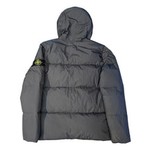 Load image into Gallery viewer, Stone Island Charcoal Grey Garment Dyed Crinkle Reps NY Down Coat
