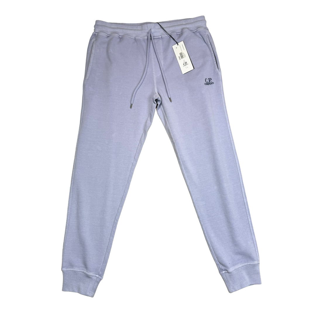 CP Company Cosmic Sky Embroidered-Logo Spell Out Joggers