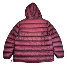 Load image into Gallery viewer, CP Company Burgundy D.D. Shell Padded Puffer Hoodie
