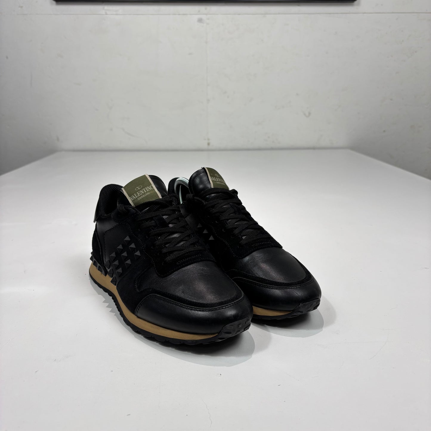 Valentino Black Spiked Men’s Trainers