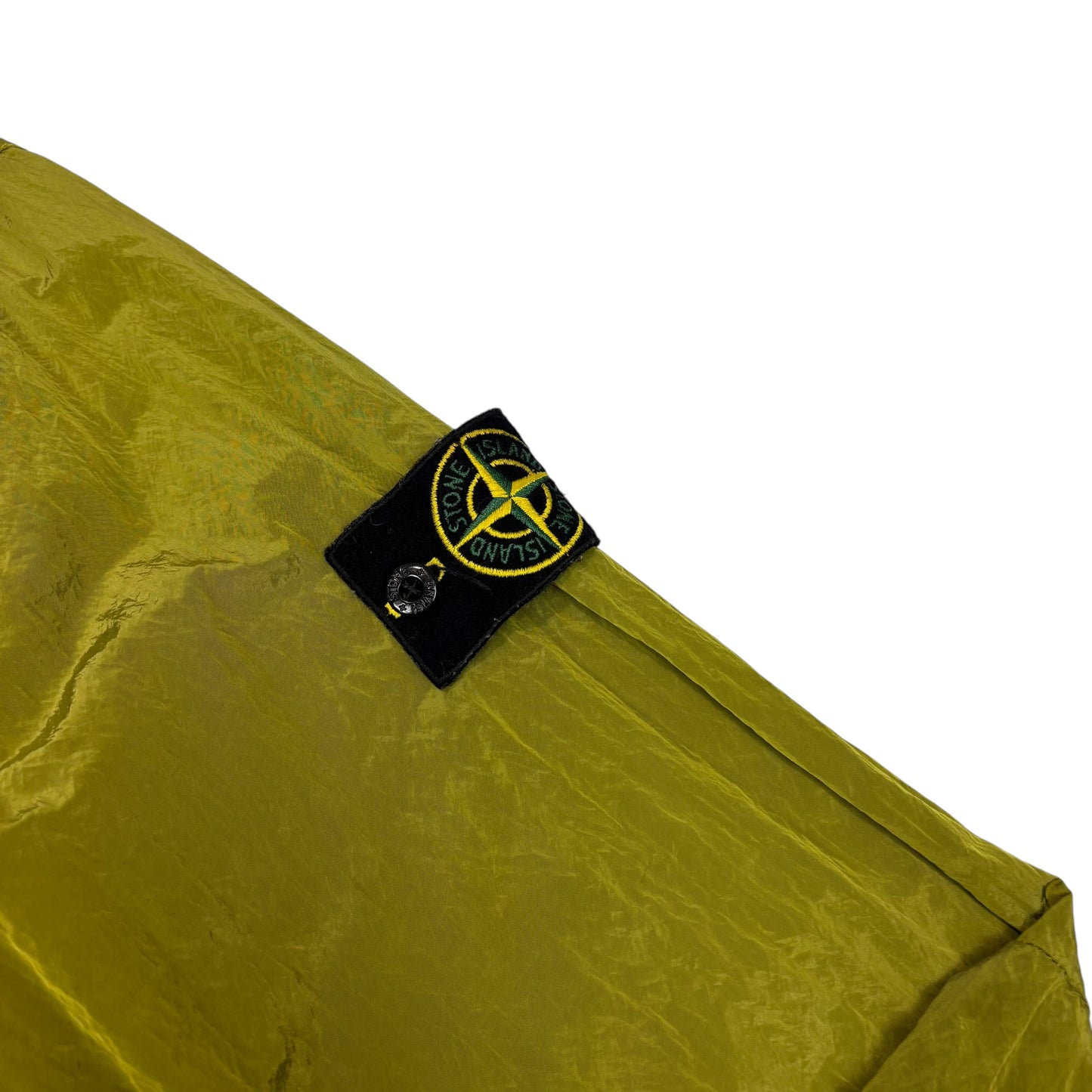 Stone Island Green Nylon Metal with Inner Liner Compass-Patch Jacket