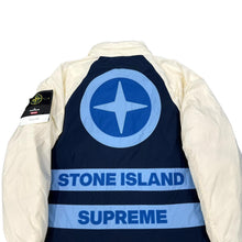 Load image into Gallery viewer, Stone Island x Supreme Blue and White Coat
