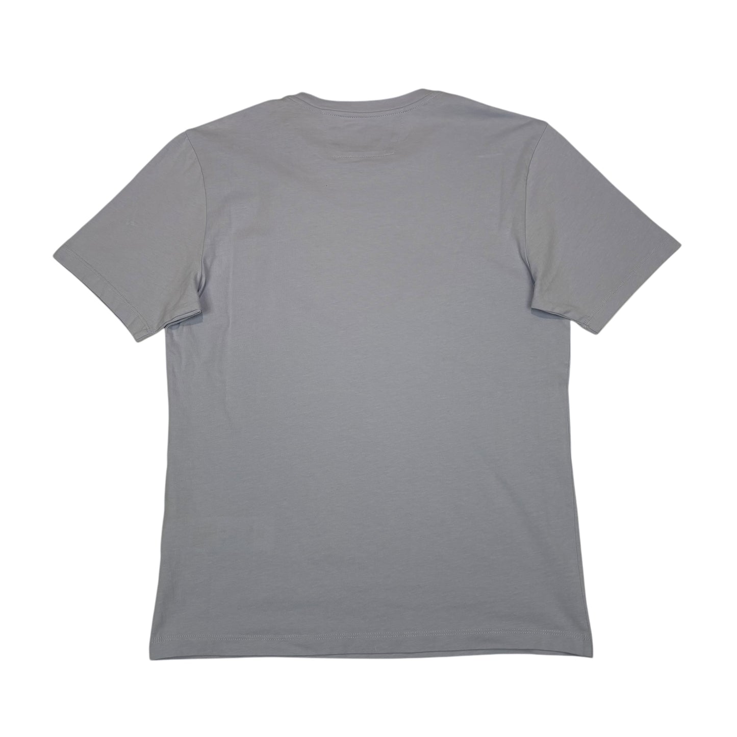 CP Company Pastel Blue Box Print Spell Out TShirt