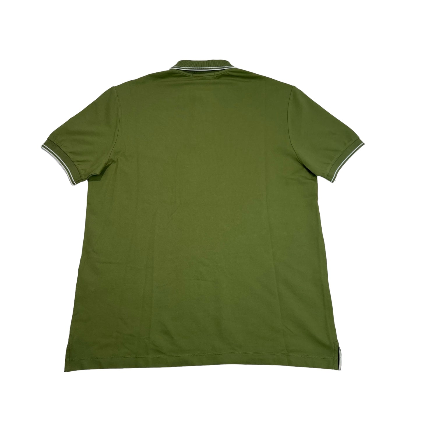 Stone Island Green Patch Logo Polo TShirt