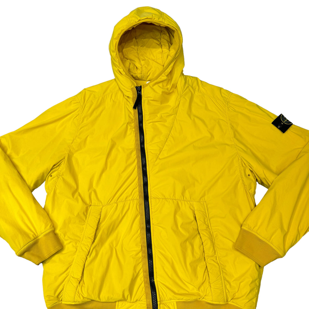 Stone Island Yellow Comfort Tech Composite Jacket