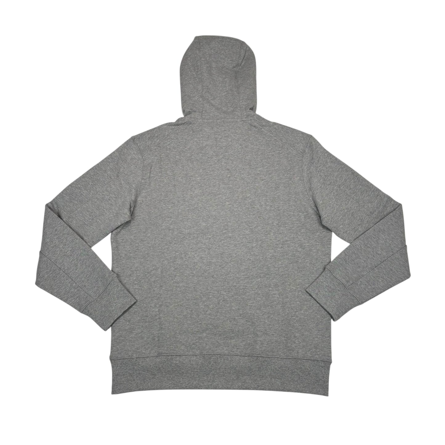 CP Company Grey Single Goggle Diagonal Fleece Hoodie