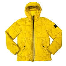 Load image into Gallery viewer, Stone Island Yellow Garment Dyed Crinkle Rep Coat
