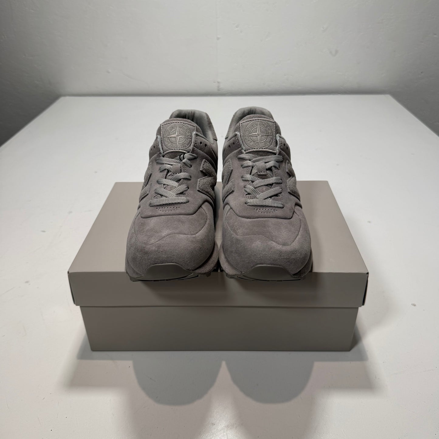 Stone island x New Balance 574 Grey Ghost Trainers