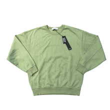 Load image into Gallery viewer, Stone Island Green Small Spell Out Crew Neck Jumper
