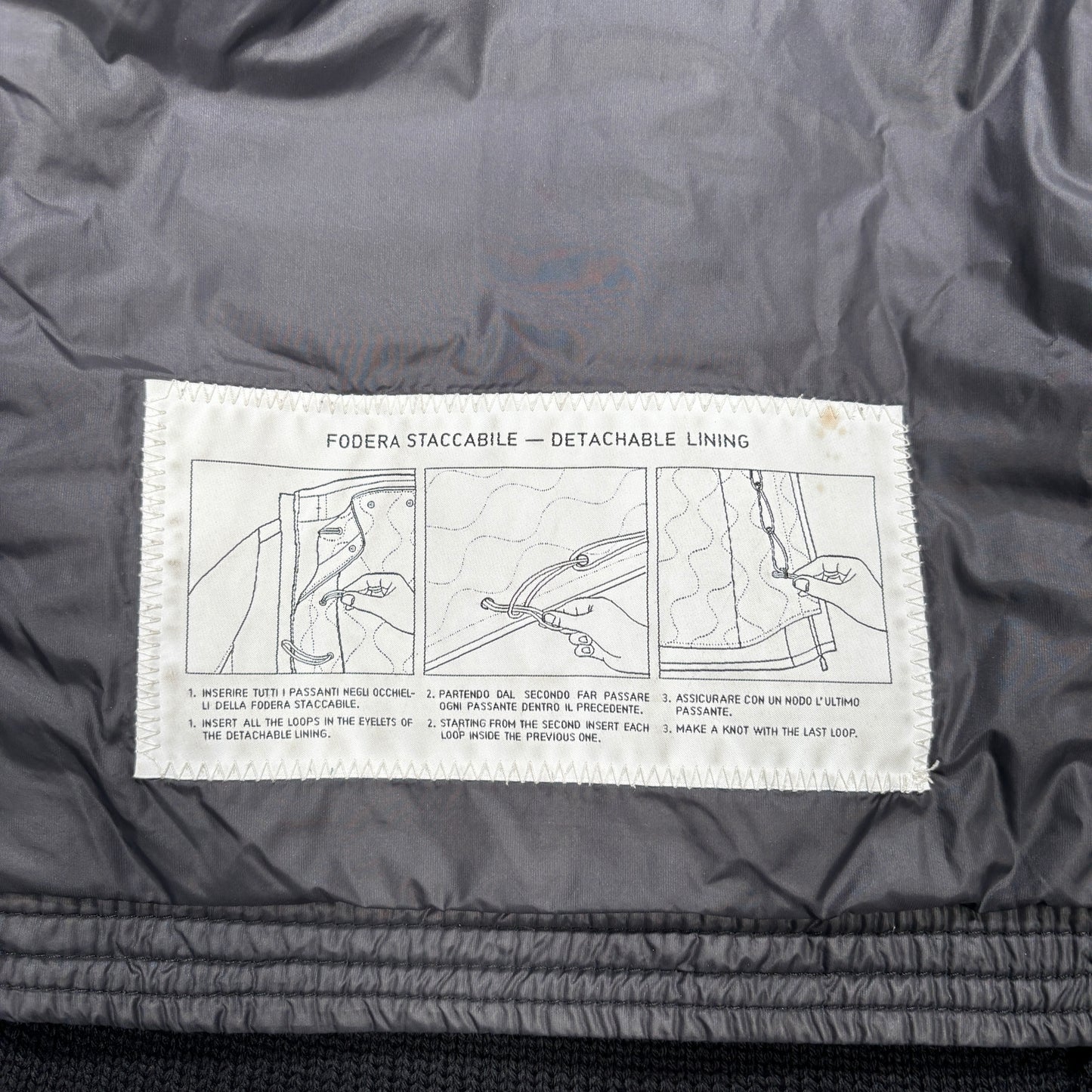 Stone Island Black 30th
Anniversary Reflective Knit with Removable Inside Liner Jacket