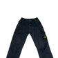 Stone Island Navy Blue Brushed Cotton Cargo Trousers