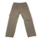 Stone Island Beige Compass-Patch Zip-Pocket Trousers