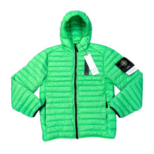 Load image into Gallery viewer, Stone Island Green Loom woven chambers R-nylon Coat

