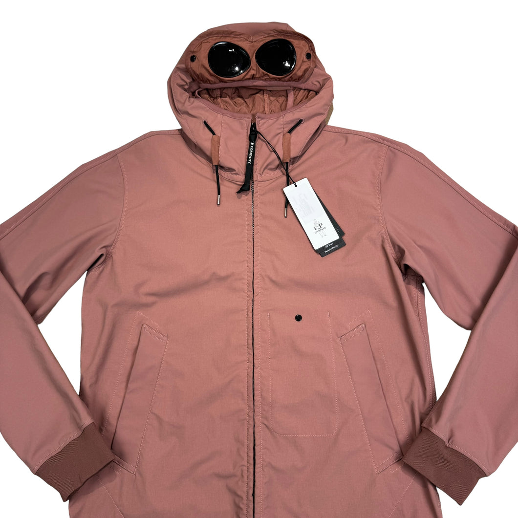 CP Company Cedar Wood Garment Dyeing GD-Shell Goggle Jacket