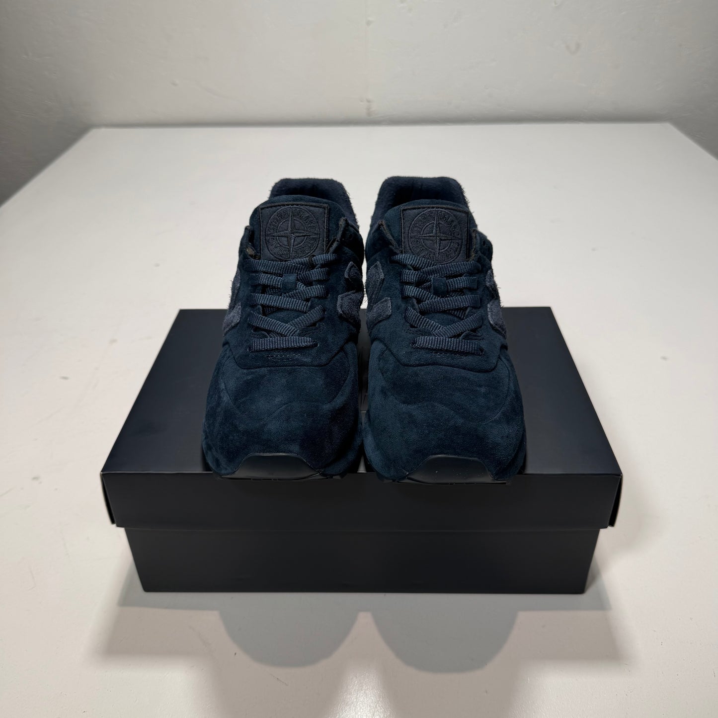 Stone island x New Balance navy Ghost 574 Trainers