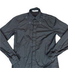 Load image into Gallery viewer, Givenchy Black Star Embroidery Button Up Shirt
