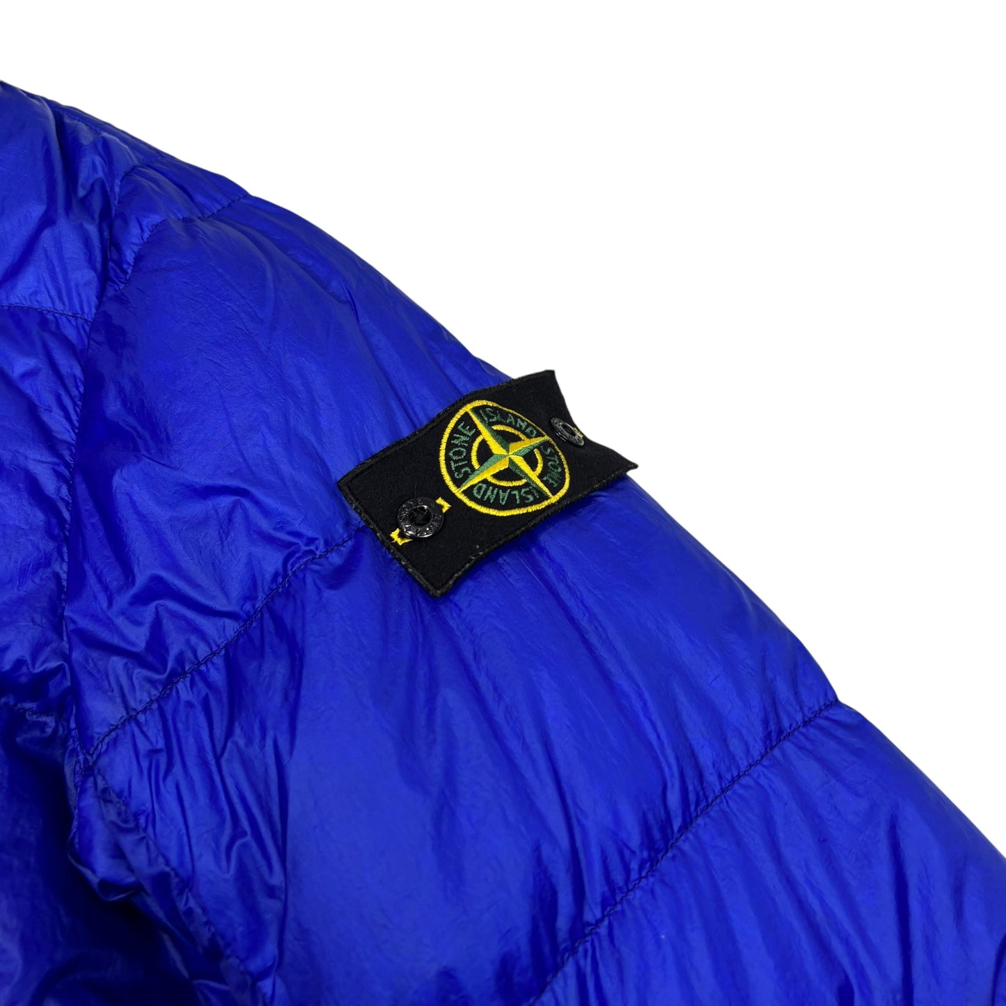 Stone Island Royal Blue Garment Dyed Down_26 GR X SQM_N Jacket