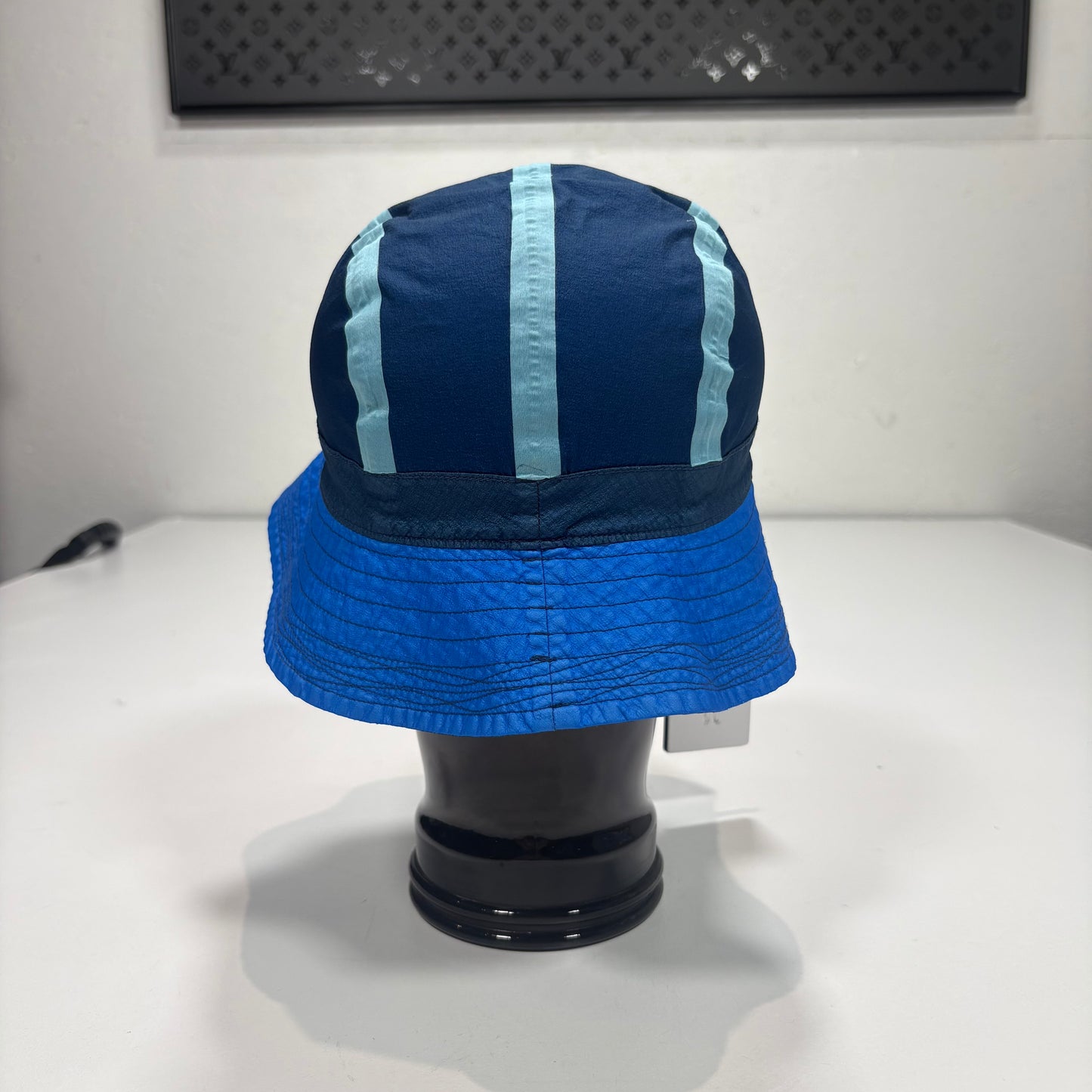 Cp Company Blue Reversible Bucket hat